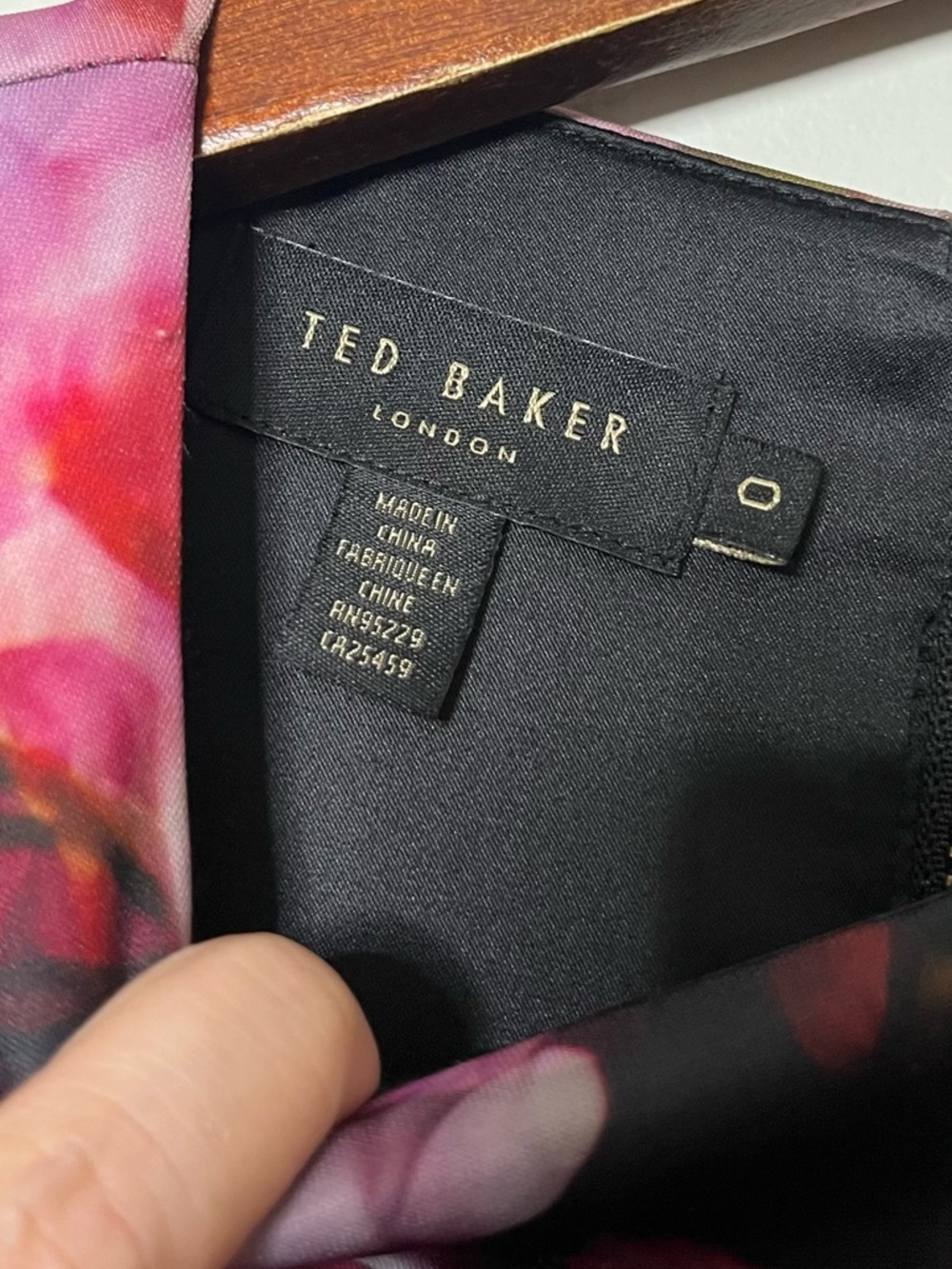 Ted Baker Catina Women’s‎ 0 Floral Sheath Midi Cocktail Wedding Guest Elegant - Picture 10 of 12